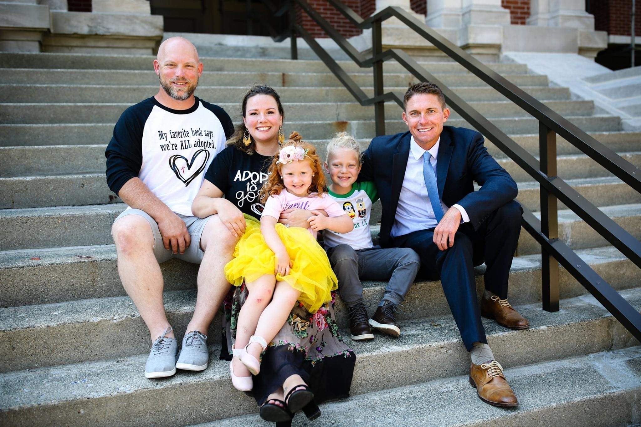 Happy Indiana Family Finalizes Adoption In Court